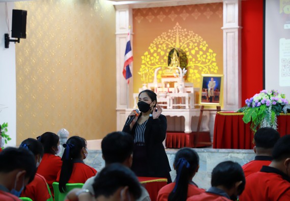 ภาพกิจกรรม   คณะวิทยาศาสตร์และเทคโนโลยี จัดกิจกรรมค่ายวิทยาศาสตร์สัญจร ปีการศึกษา 2565 ให้กับนักเรียนระดับชั้นมัธยมศึกษาตอนปลาย โรงเรียนพรานกระต่ายพิทยาคม