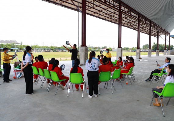 ภาพกิจกรรม   คณะวิทยาศาสตร์และเทคโนโลยี จัดกิจกรรมค่ายวิทยาศาสตร์สัญจร ปีการศึกษา 2565 ให้กับนักเรียนระดับชั้นมัธยมศึกษาตอนปลาย โรงเรียนพรานกระต่ายพิทยาคม