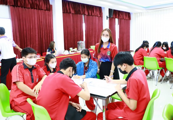 ภาพกิจกรรม   คณะวิทยาศาสตร์และเทคโนโลยี จัดกิจกรรมค่ายวิทยาศาสตร์สัญจร ปีการศึกษา 2565 ให้กับนักเรียนระดับชั้นมัธยมศึกษาตอนปลาย โรงเรียนพรานกระต่ายพิทยาคม