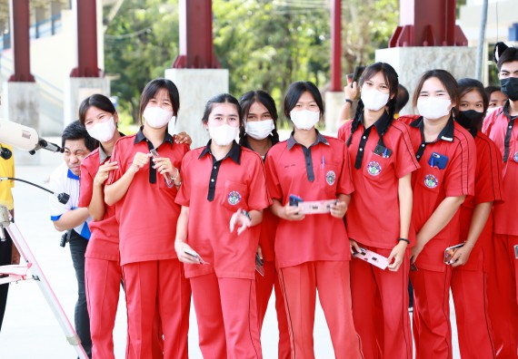 ภาพกิจกรรม   คณะวิทยาศาสตร์และเทคโนโลยี จัดกิจกรรมค่ายวิทยาศาสตร์สัญจร ปีการศึกษา 2565 ให้กับนักเรียนระดับชั้นมัธยมศึกษาตอนปลาย โรงเรียนพรานกระต่ายพิทยาคม