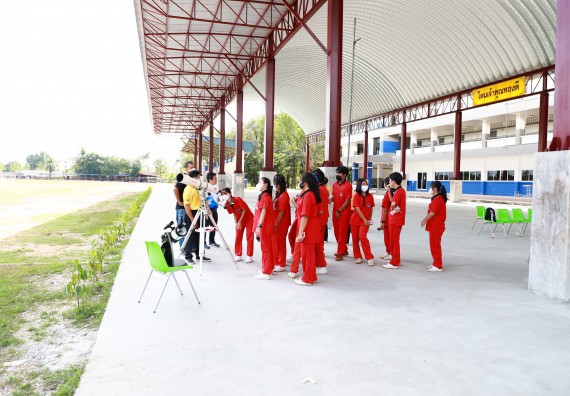 ภาพกิจกรรม   คณะวิทยาศาสตร์และเทคโนโลยี จัดกิจกรรมค่ายวิทยาศาสตร์สัญจร ปีการศึกษา 2565 ให้กับนักเรียนระดับชั้นมัธยมศึกษาตอนปลาย โรงเรียนพรานกระต่ายพิทยาคม