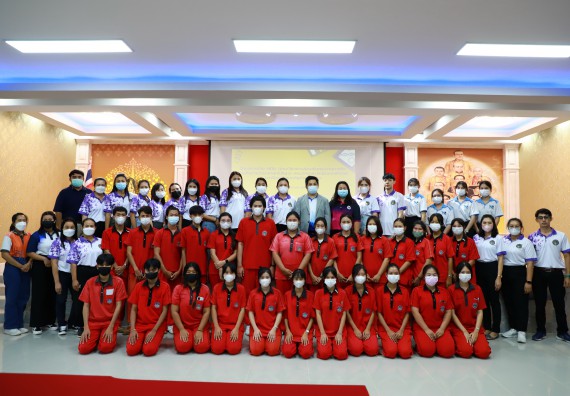 ภาพกิจกรรม   คณะวิทยาศาสตร์และเทคโนโลยี จัดกิจกรรมค่ายวิทยาศาสตร์สัญจร ปีการศึกษา 2565 ให้กับนักเรียนระดับชั้นมัธยมศึกษาตอนปลาย โรงเรียนพรานกระต่ายพิทยาคม