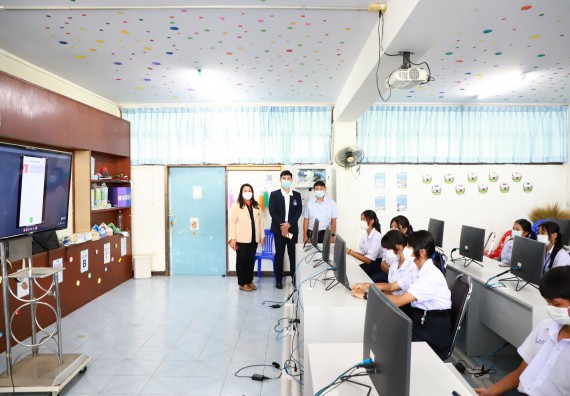 คณะวิทยาศาสตร์และเทคโนโลยี จัดกิจกรรมค่ายวิทยาศาสตร์สัญจร ปีการศึกษา 2565  โรงเรียนมัธยมพัชรกิติยาภา 2 กำแพงเพชร