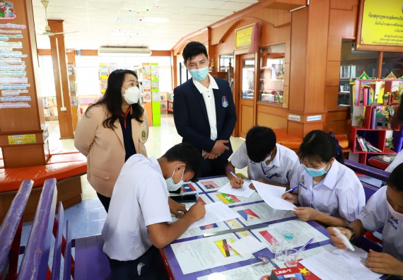 คณะวิทยาศาสตร์และเทคโนโลยี จัดกิจกรรมค่ายวิทยาศาสตร์สัญจร ปีการศึกษา 2565  โรงเรียนมัธยมพัชรกิติยาภา 2 กำแพงเพชร