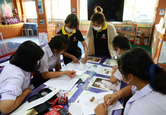 คณะวิทยาศาสตร์และเทคโนโลยี จัดกิจกรรมค่ายวิทยาศาสตร์สัญจร ปีการศึกษา 2565  โรงเรียนมัธยมพัชรกิติยาภา 2 กำแพงเพชร