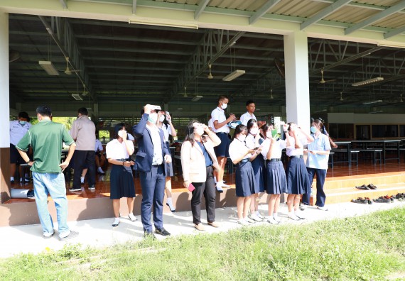 คณะวิทยาศาสตร์และเทคโนโลยี จัดกิจกรรมค่ายวิทยาศาสตร์สัญจร ปีการศึกษา 2565  โรงเรียนมัธยมพัชรกิติยาภา 2 กำแพงเพชร