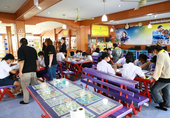 คณะวิทยาศาสตร์และเทคโนโลยี จัดกิจกรรมค่ายวิทยาศาสตร์สัญจร ปีการศึกษา 2565  โรงเรียนมัธยมพัชรกิติยาภา 2 กำแพงเพชร