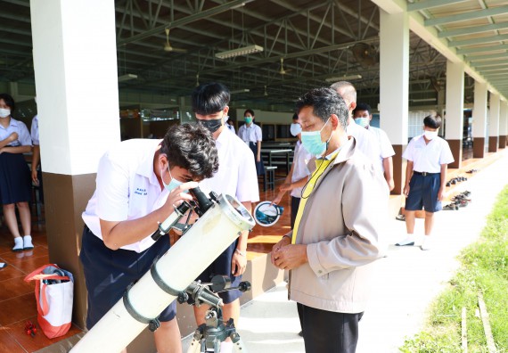 คณะวิทยาศาสตร์และเทคโนโลยี จัดกิจกรรมค่ายวิทยาศาสตร์สัญจร ปีการศึกษา 2565  โรงเรียนมัธยมพัชรกิติยาภา 2 กำแพงเพชร