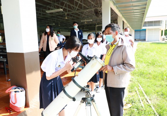 คณะวิทยาศาสตร์และเทคโนโลยี จัดกิจกรรมค่ายวิทยาศาสตร์สัญจร ปีการศึกษา 2565  โรงเรียนมัธยมพัชรกิติยาภา 2 กำแพงเพชร