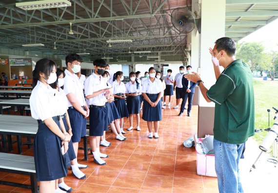 คณะวิทยาศาสตร์และเทคโนโลยี จัดกิจกรรมค่ายวิทยาศาสตร์สัญจร ปีการศึกษา 2565  โรงเรียนมัธยมพัชรกิติยาภา 2 กำแพงเพชร