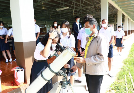 คณะวิทยาศาสตร์และเทคโนโลยี จัดกิจกรรมค่ายวิทยาศาสตร์สัญจร ปีการศึกษา 2565  โรงเรียนมัธยมพัชรกิติยาภา 2 กำแพงเพชร