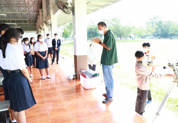 คณะวิทยาศาสตร์และเทคโนโลยี จัดกิจกรรมค่ายวิทยาศาสตร์สัญจร ปีการศึกษา 2565  โรงเรียนมัธยมพัชรกิติยาภา 2 กำแพงเพชร