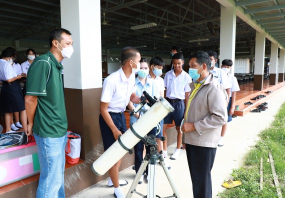 คณะวิทยาศาสตร์และเทคโนโลยี จัดกิจกรรมค่ายวิทยาศาสตร์สัญจร ปีการศึกษา 2565  โรงเรียนมัธยมพัชรกิติยาภา 2 กำแพงเพชร