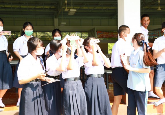 คณะวิทยาศาสตร์และเทคโนโลยี จัดกิจกรรมค่ายวิทยาศาสตร์สัญจร ปีการศึกษา 2565  โรงเรียนมัธยมพัชรกิติยาภา 2 กำแพงเพชร