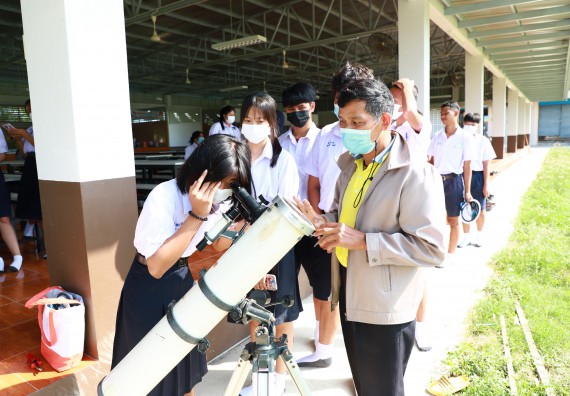 คณะวิทยาศาสตร์และเทคโนโลยี จัดกิจกรรมค่ายวิทยาศาสตร์สัญจร ปีการศึกษา 2565  โรงเรียนมัธยมพัชรกิติยาภา 2 กำแพงเพชร