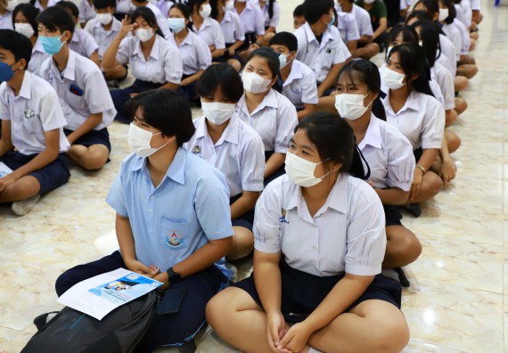 คณะวิทยาศาสตร์และเทคโนโลยี จัดกิจกรรมค่ายวิทยาศาสตร์สัญจร ปีการศึกษา 2565  โรงเรียนมัธยมพัชรกิติยาภา 2 กำแพงเพชร