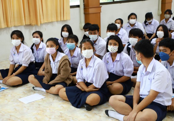 คณะวิทยาศาสตร์และเทคโนโลยี จัดกิจกรรมค่ายวิทยาศาสตร์สัญจร ปีการศึกษา 2565  โรงเรียนมัธยมพัชรกิติยาภา 2 กำแพงเพชร