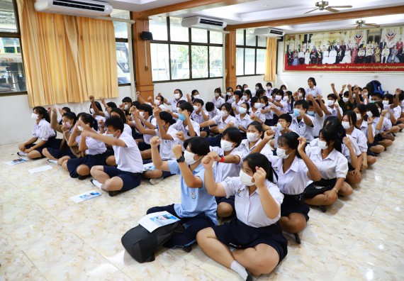 คณะวิทยาศาสตร์และเทคโนโลยี จัดกิจกรรมค่ายวิทยาศาสตร์สัญจร ปีการศึกษา 2565  โรงเรียนมัธยมพัชรกิติยาภา 2 กำแพงเพชร