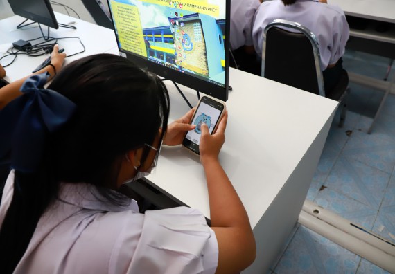 คณะวิทยาศาสตร์และเทคโนโลยี จัดกิจกรรมค่ายวิทยาศาสตร์สัญจร ปีการศึกษา 2565  โรงเรียนมัธยมพัชรกิติยาภา 2 กำแพงเพชร