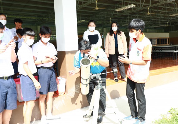 คณะวิทยาศาสตร์และเทคโนโลยี จัดกิจกรรมค่ายวิทยาศาสตร์สัญจร ปีการศึกษา 2565  โรงเรียนมัธยมพัชรกิติยาภา 2 กำแพงเพชร