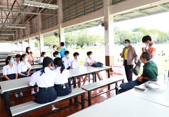 คณะวิทยาศาสตร์และเทคโนโลยี จัดกิจกรรมค่ายวิทยาศาสตร์สัญจร ปีการศึกษา 2565  โรงเรียนมัธยมพัชรกิติยาภา 2 กำแพงเพชร