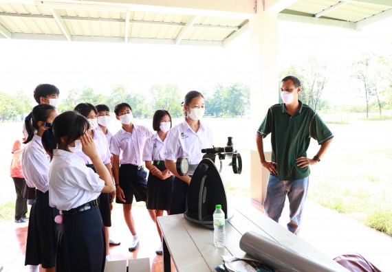 คณะวิทยาศาสตร์และเทคโนโลยี จัดกิจกรรมค่ายวิทยาศาสตร์สัญจร ปีการศึกษา 2565  โรงเรียนมัธยมพัชรกิติยาภา 2 กำแพงเพชร