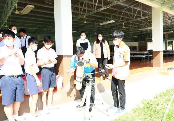 คณะวิทยาศาสตร์และเทคโนโลยี จัดกิจกรรมค่ายวิทยาศาสตร์สัญจร ปีการศึกษา 2565  โรงเรียนมัธยมพัชรกิติยาภา 2 กำแพงเพชร