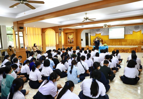 คณะวิทยาศาสตร์และเทคโนโลยี จัดกิจกรรมค่ายวิทยาศาสตร์สัญจร ปีการศึกษา 2565  โรงเรียนมัธยมพัชรกิติยาภา 2 กำแพงเพชร