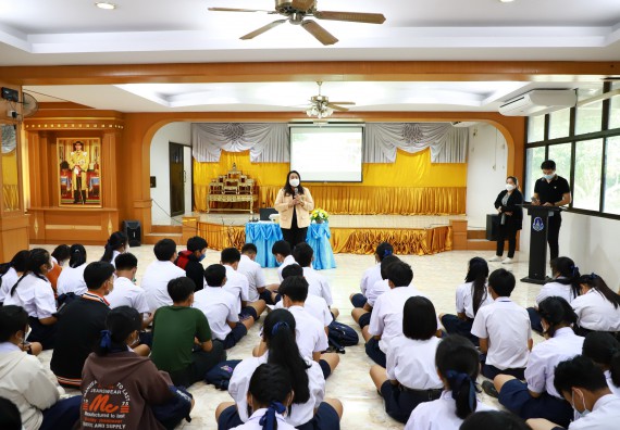 คณะวิทยาศาสตร์และเทคโนโลยี จัดกิจกรรมค่ายวิทยาศาสตร์สัญจร ปีการศึกษา 2565  โรงเรียนมัธยมพัชรกิติยาภา 2 กำแพงเพชร