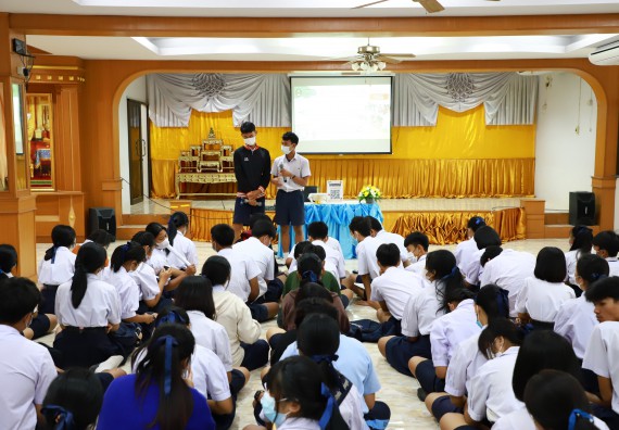 คณะวิทยาศาสตร์และเทคโนโลยี จัดกิจกรรมค่ายวิทยาศาสตร์สัญจร ปีการศึกษา 2565  โรงเรียนมัธยมพัชรกิติยาภา 2 กำแพงเพชร