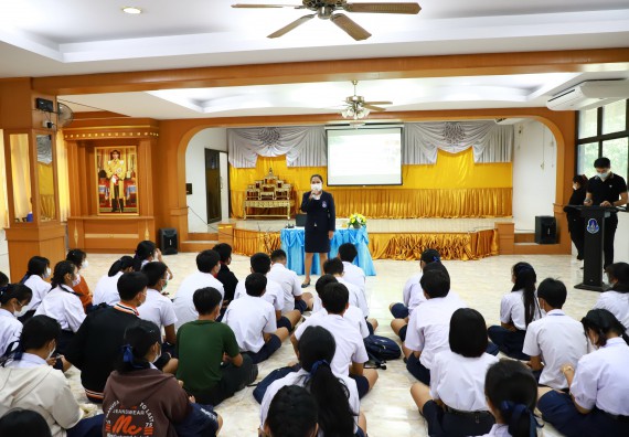 คณะวิทยาศาสตร์และเทคโนโลยี จัดกิจกรรมค่ายวิทยาศาสตร์สัญจร ปีการศึกษา 2565  โรงเรียนมัธยมพัชรกิติยาภา 2 กำแพงเพชร