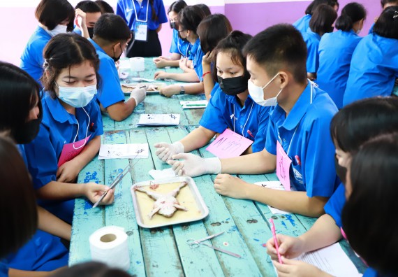 ภาพกิจกรรม  คณะวิทยาศาสตร์และเทคโนโลยี จัดกิจกรรมค่ายวิทยาศาสตร์เทคโนโลยีและดาราศาสตร์  โรงเรียนราชประชานุเคราะห์ 55