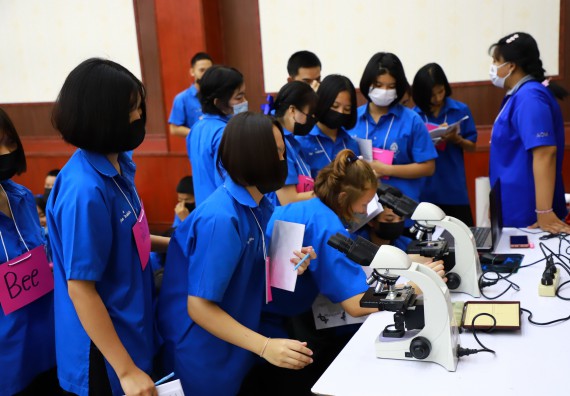 ภาพกิจกรรม  คณะวิทยาศาสตร์และเทคโนโลยี จัดกิจกรรมค่ายวิทยาศาสตร์เทคโนโลยีและดาราศาสตร์  โรงเรียนราชประชานุเคราะห์ 55