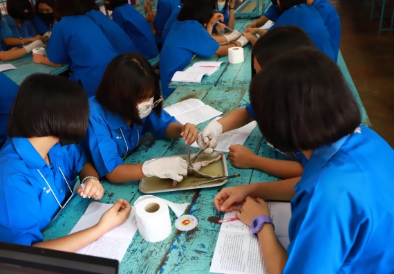 ภาพกิจกรรม  คณะวิทยาศาสตร์และเทคโนโลยี จัดกิจกรรมค่ายวิทยาศาสตร์เทคโนโลยีและดาราศาสตร์  โรงเรียนราชประชานุเคราะห์ 55