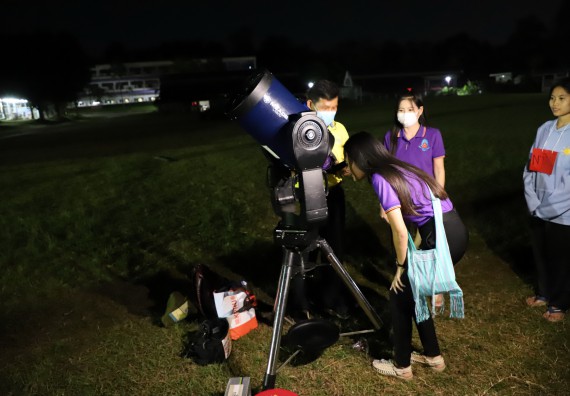 ภาพกิจกรรม  คณะวิทยาศาสตร์และเทคโนโลยี จัดกิจกรรมค่ายวิทยาศาสตร์เทคโนโลยีและดาราศาสตร์  โรงเรียนราชประชานุเคราะห์ 55