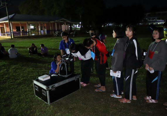 ภาพกิจกรรม  คณะวิทยาศาสตร์และเทคโนโลยี จัดกิจกรรมค่ายวิทยาศาสตร์เทคโนโลยีและดาราศาสตร์  โรงเรียนราชประชานุเคราะห์ 55