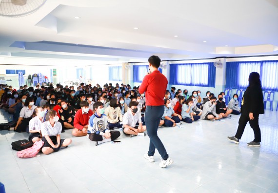 ภาพกิจกรรม  คณะวิทยาศาสตร์และเทคโนโลยี จัดกิจกรรมแนะแนวการศึกษา ให้กับนักเรียนระดับชั้นมัธยมศึกษาปีที่ 6 โรงเรียนพบพระวิทยา