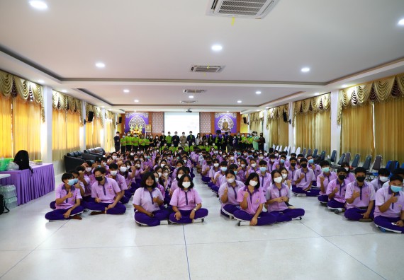 ภาพกิจกรรม  คณะวิทยาศาสตร์และเทคโนโลยี จัดกิจกรรมค่ายวิทยาศาสตร์สัญจร ปีการศึกษา 2565  โรงเรียนคลองขลุงราษฎร์รังสรรค์