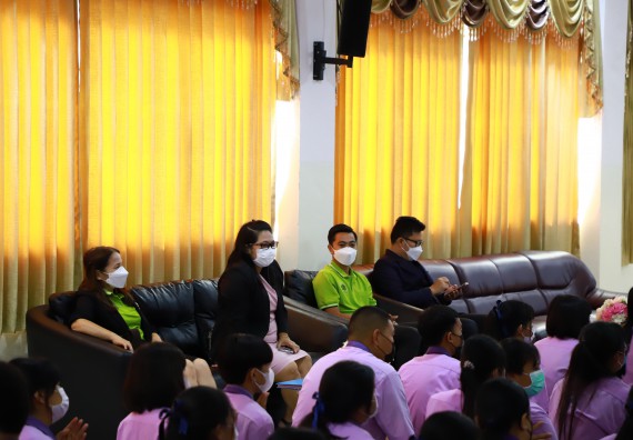 ภาพกิจกรรม  คณะวิทยาศาสตร์และเทคโนโลยี จัดกิจกรรมค่ายวิทยาศาสตร์สัญจร ปีการศึกษา 2565  โรงเรียนคลองขลุงราษฎร์รังสรรค์