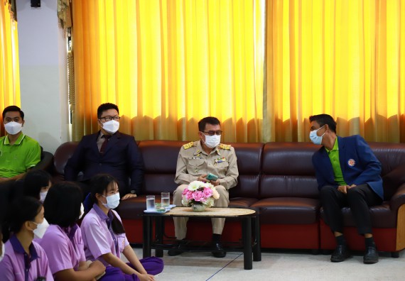 ภาพกิจกรรม  คณะวิทยาศาสตร์และเทคโนโลยี จัดกิจกรรมค่ายวิทยาศาสตร์สัญจร ปีการศึกษา 2565  โรงเรียนคลองขลุงราษฎร์รังสรรค์