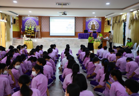ภาพกิจกรรม  คณะวิทยาศาสตร์และเทคโนโลยี จัดกิจกรรมค่ายวิทยาศาสตร์สัญจร ปีการศึกษา 2565  โรงเรียนคลองขลุงราษฎร์รังสรรค์