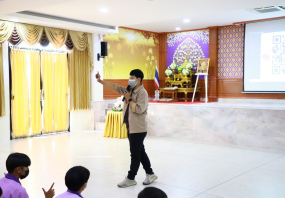 ภาพกิจกรรม  คณะวิทยาศาสตร์และเทคโนโลยี จัดกิจกรรมค่ายวิทยาศาสตร์สัญจร ปีการศึกษา 2565  โรงเรียนคลองขลุงราษฎร์รังสรรค์