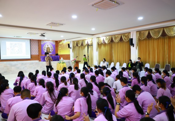 ภาพกิจกรรม  คณะวิทยาศาสตร์และเทคโนโลยี จัดกิจกรรมค่ายวิทยาศาสตร์สัญจร ปีการศึกษา 2565  โรงเรียนคลองขลุงราษฎร์รังสรรค์