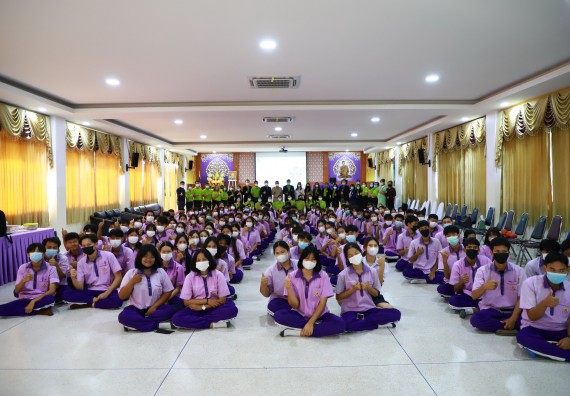 ภาพกิจกรรม  คณะวิทยาศาสตร์และเทคโนโลยี จัดกิจกรรมค่ายวิทยาศาสตร์สัญจร ปีการศึกษา 2565  โรงเรียนคลองขลุงราษฎร์รังสรรค์