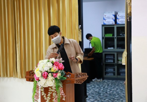 ภาพกิจกรรม  คณะวิทยาศาสตร์และเทคโนโลยี จัดกิจกรรมค่ายวิทยาศาสตร์สัญจร ปีการศึกษา 2565  โรงเรียนคลองขลุงราษฎร์รังสรรค์