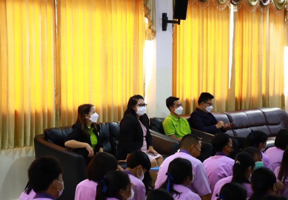 ภาพกิจกรรม  คณะวิทยาศาสตร์และเทคโนโลยี จัดกิจกรรมค่ายวิทยาศาสตร์สัญจร ปีการศึกษา 2565  โรงเรียนคลองขลุงราษฎร์รังสรรค์