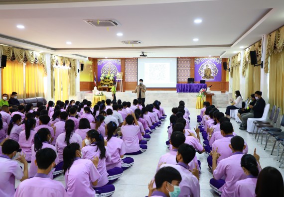 ภาพกิจกรรม  คณะวิทยาศาสตร์และเทคโนโลยี จัดกิจกรรมค่ายวิทยาศาสตร์สัญจร ปีการศึกษา 2565  โรงเรียนคลองขลุงราษฎร์รังสรรค์