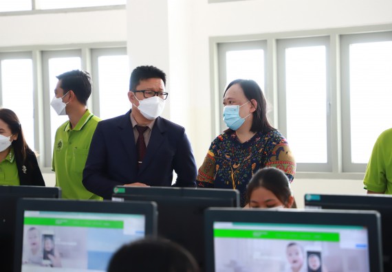 ภาพกิจกรรม  คณะวิทยาศาสตร์และเทคโนโลยี จัดกิจกรรมค่ายวิทยาศาสตร์สัญจร ปีการศึกษา 2565  โรงเรียนคลองขลุงราษฎร์รังสรรค์