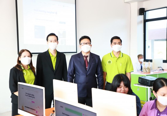 ภาพกิจกรรม  คณะวิทยาศาสตร์และเทคโนโลยี จัดกิจกรรมค่ายวิทยาศาสตร์สัญจร ปีการศึกษา 2565  โรงเรียนคลองขลุงราษฎร์รังสรรค์