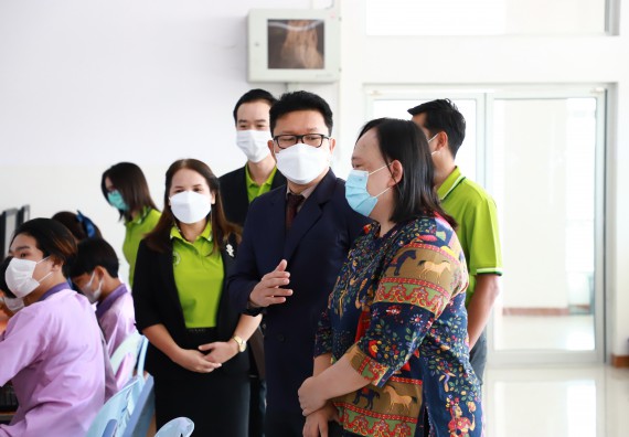 ภาพกิจกรรม  คณะวิทยาศาสตร์และเทคโนโลยี จัดกิจกรรมค่ายวิทยาศาสตร์สัญจร ปีการศึกษา 2565  โรงเรียนคลองขลุงราษฎร์รังสรรค์